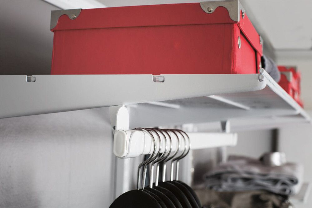 Vaatetanko Lundbergs 905 mm Valkoinen