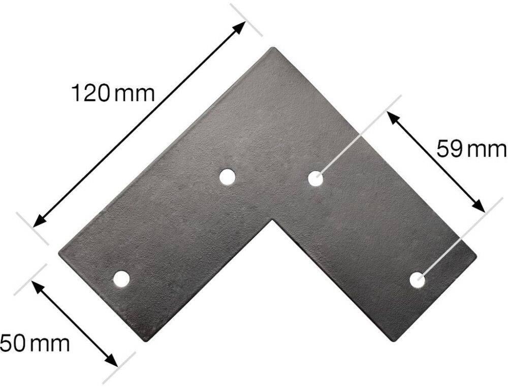 Pinnijalka Wagner System Musta 71 cm
