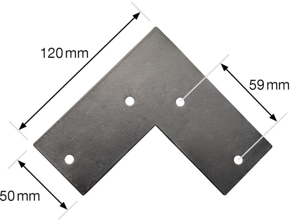 Pinnijalka Wagner System Musta 40 cm