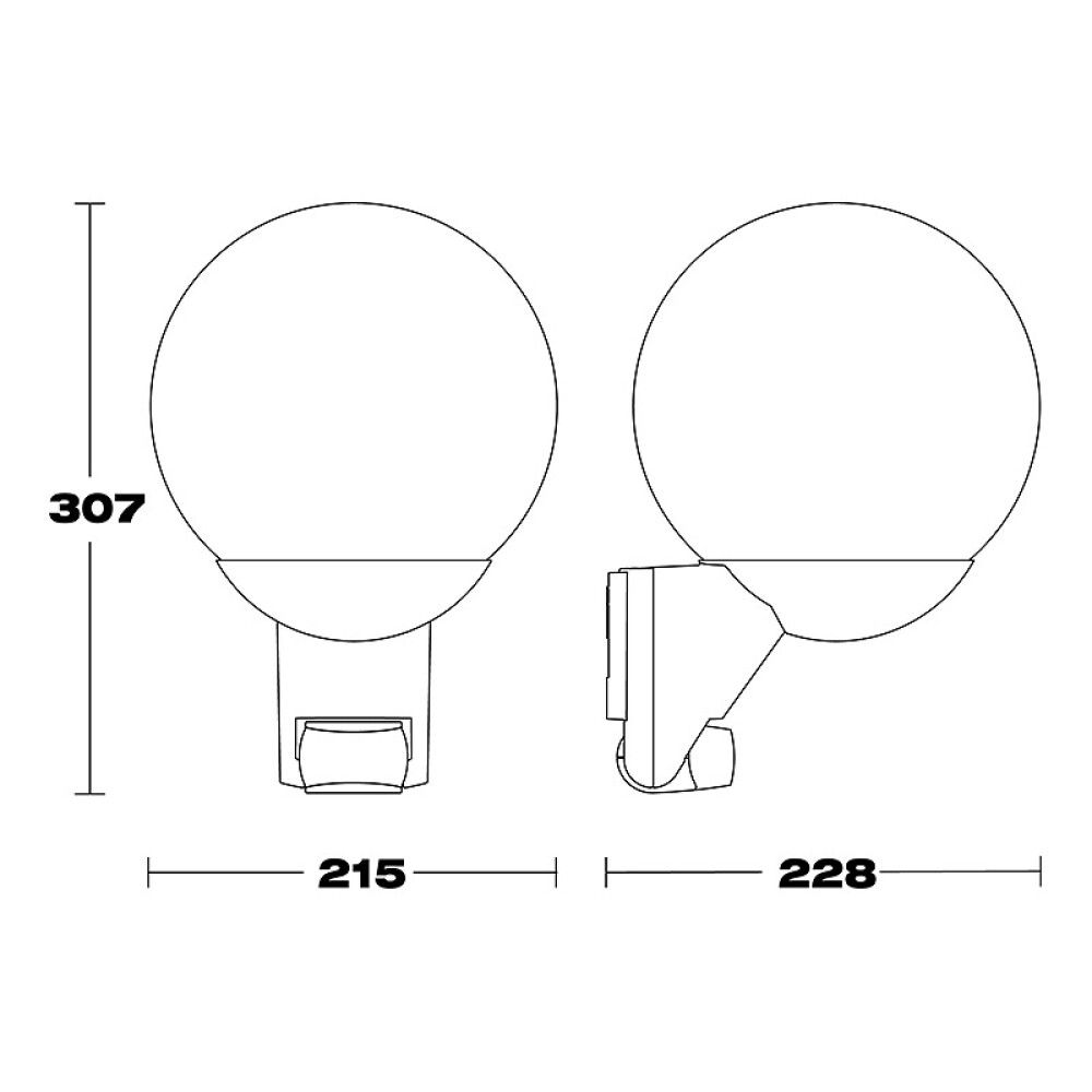 Tunnistinvalaisin Steinel L585S musta