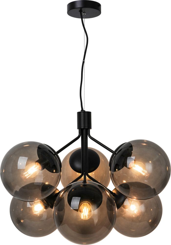 Riippuvalaisin Nordlux Ivona 6-os Musta