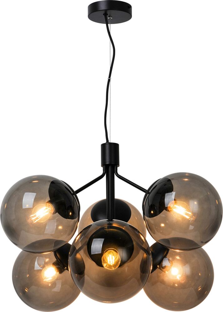 Riippuvalaisin Nordlux Ivona 6-os Musta