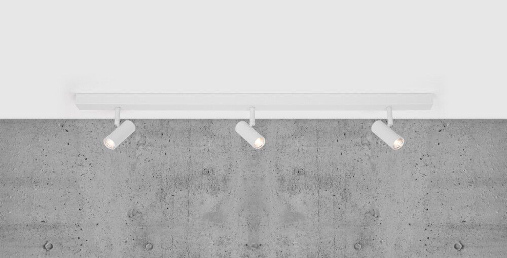 Spottivalaisin Nordlux Omari 3-os Valkoinen