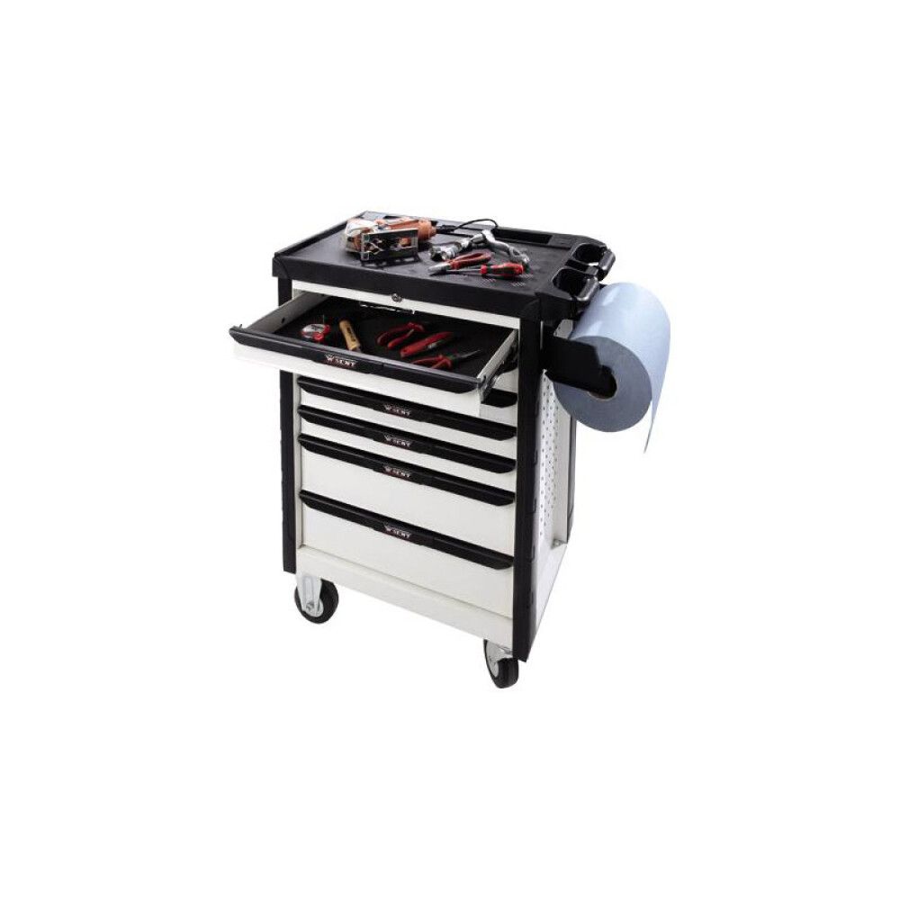 Korjaamovaunu Wisent Premium White edition