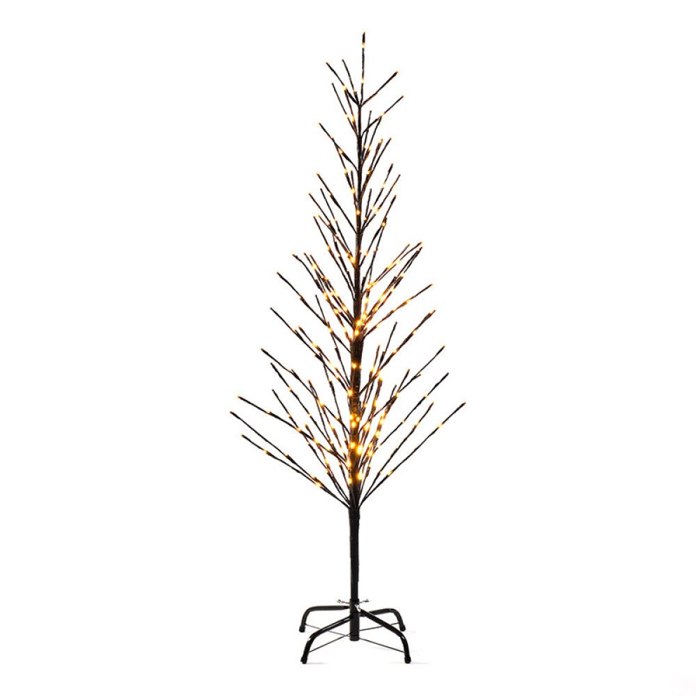 LED-valopuu Konstsmide musta Ø 45 x 150 cm