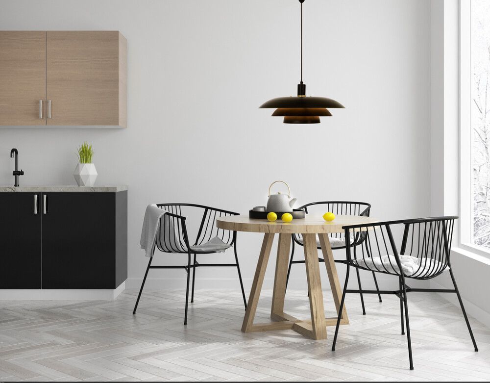 Riippuvalaisin Aneta Epsilon Musta 45 × 45 × 21 cm