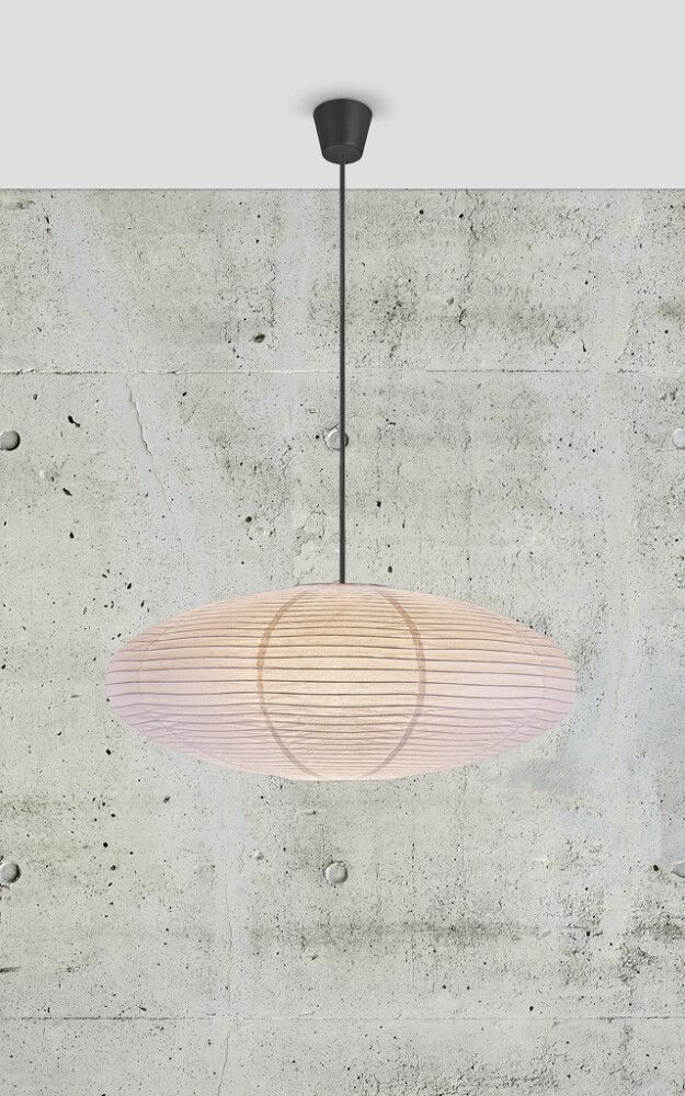 Riisipaperivarjostin Nordlux Villo Ø 60 cm Valkoinen