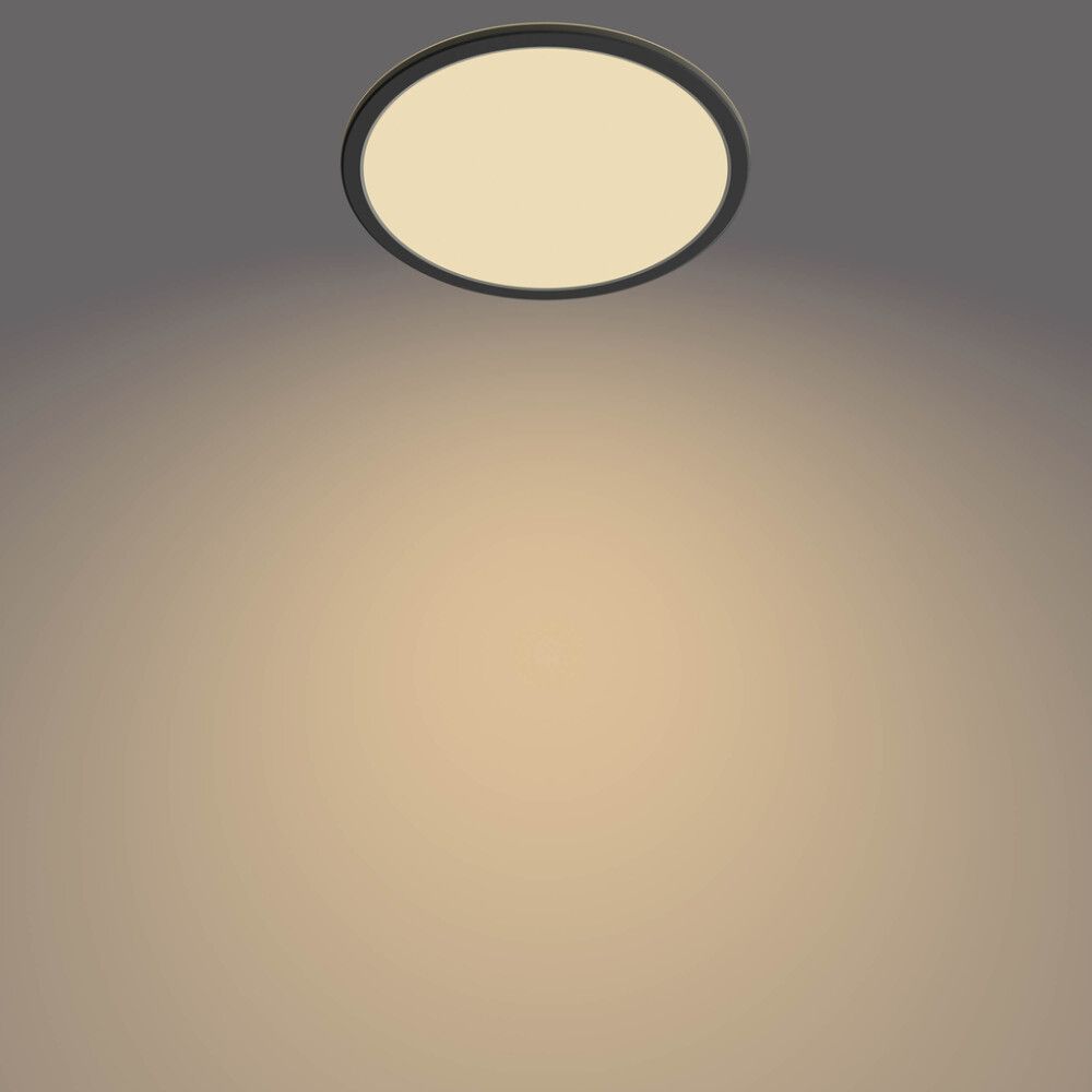 Kylpyhuonevalaisin Philips superslim musta Ø 25 cm