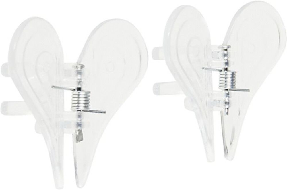 Orkideaklipsi Scheurich kirkas 2kpl