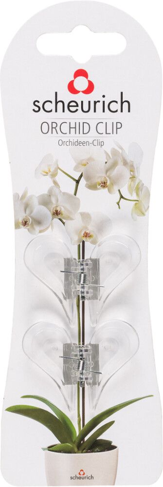 Orkideaklipsi Scheurich kirkas 2kpl
