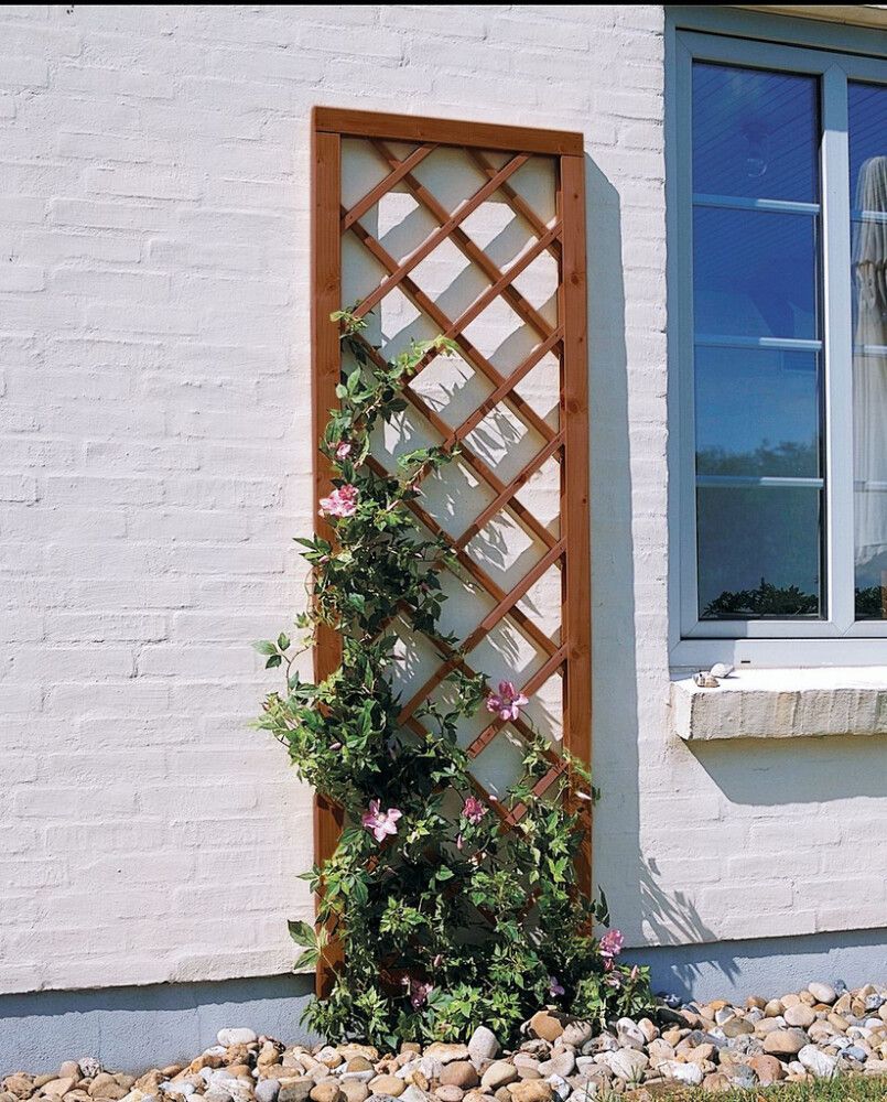 Säleikköelementti Plus Karita Ruskea 60 x 180 cm