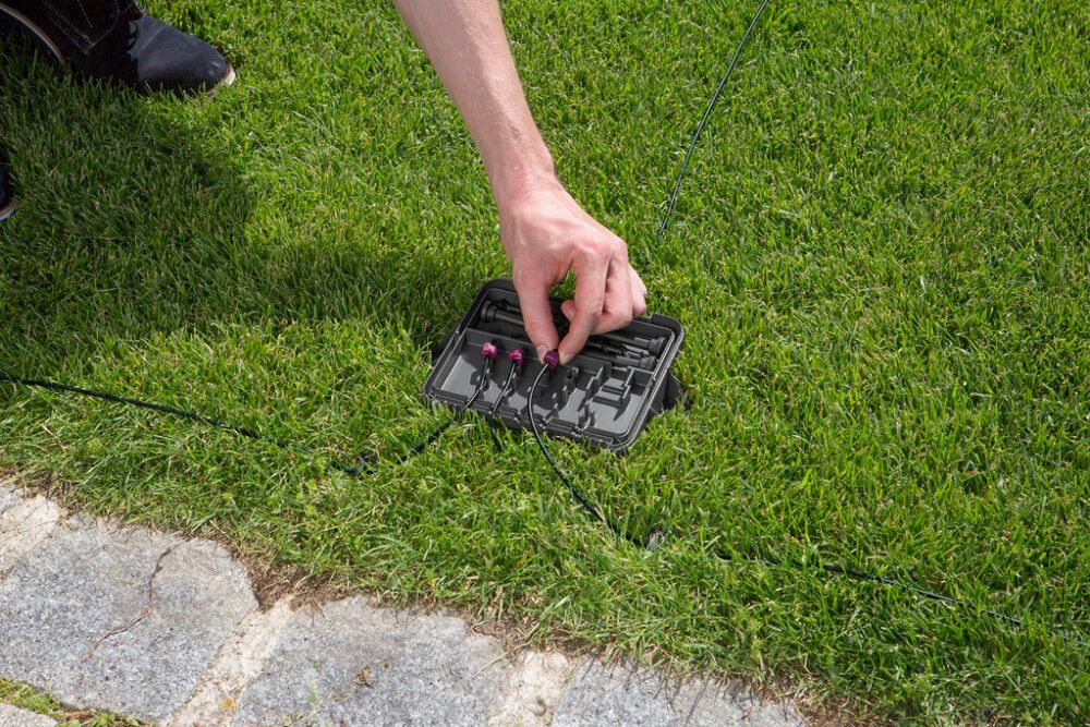 Liitinsuoja Gardena robottileikkuriin