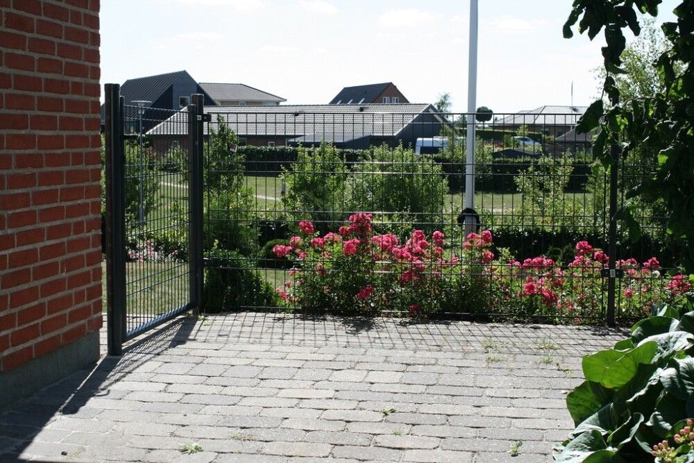 Elementtiaidan portti 103 x 118 cm vihreä