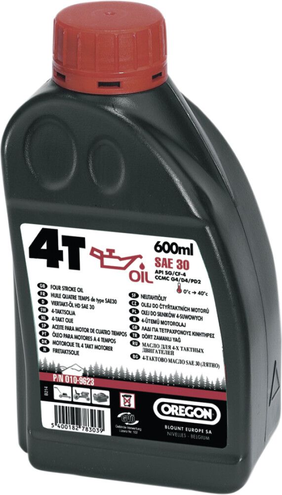 4-tahtiöljy Oregon SAE30 600 ml