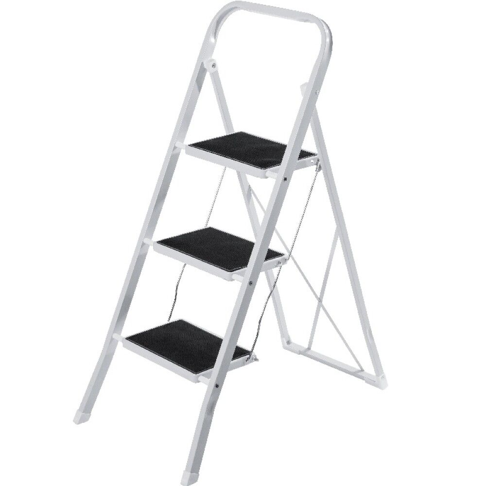 Metallinen apuaskelma 3-askelmaa