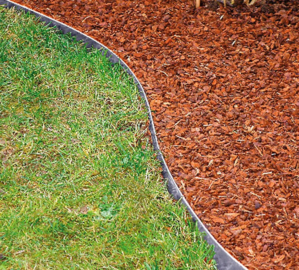 Rajausreuna kukkapenkki metalli