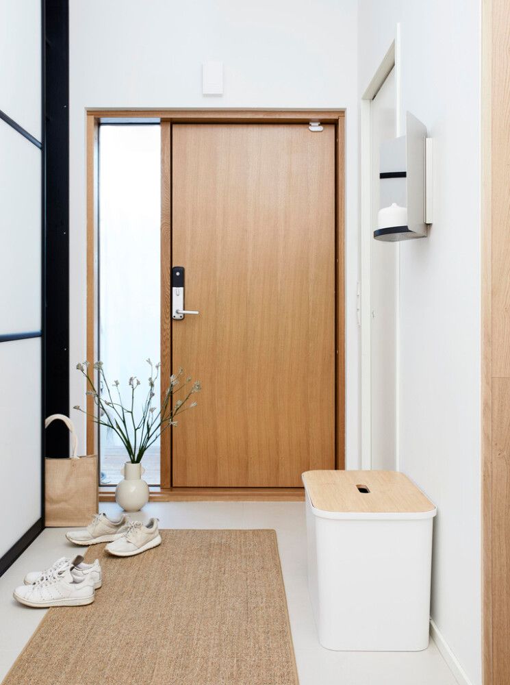 Lajitteluastiasetti Smartstore Collect 76 l Valkoinen Vanerikannella