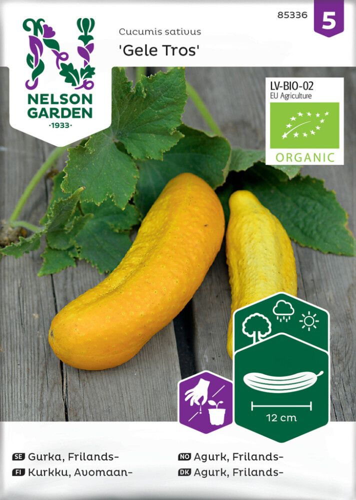 Avomaankurkku Nelson Garden Gele Tros