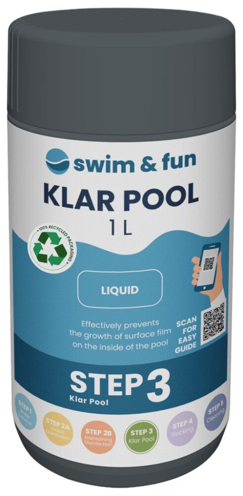 Levänestoaine Swim&Fun 1 l