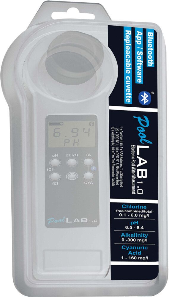 Digitaalinen allasveden testauslaite Pool Lab