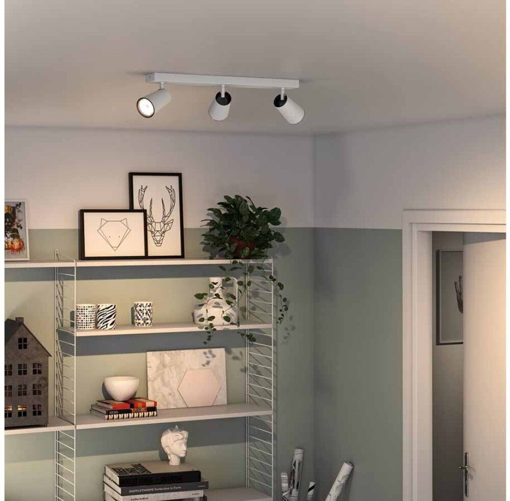 Spottivalaisin Philips Paisley 3-os Valkoinen