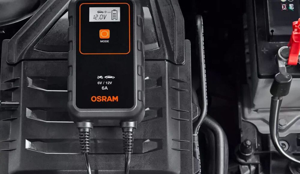 Akkulaturi Osram 6V/12V 906