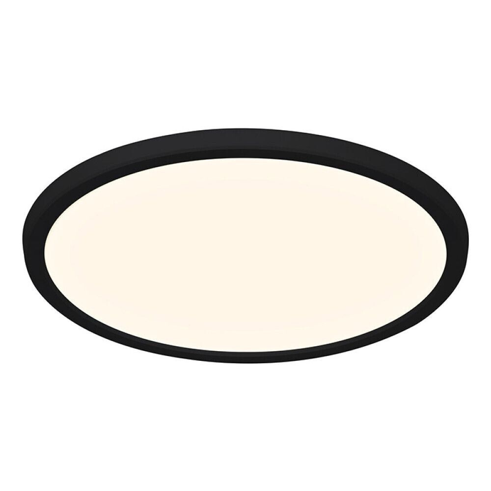 Kylpyhuoneen Plafondi Nordlux Oja Musta Ø 29 cm