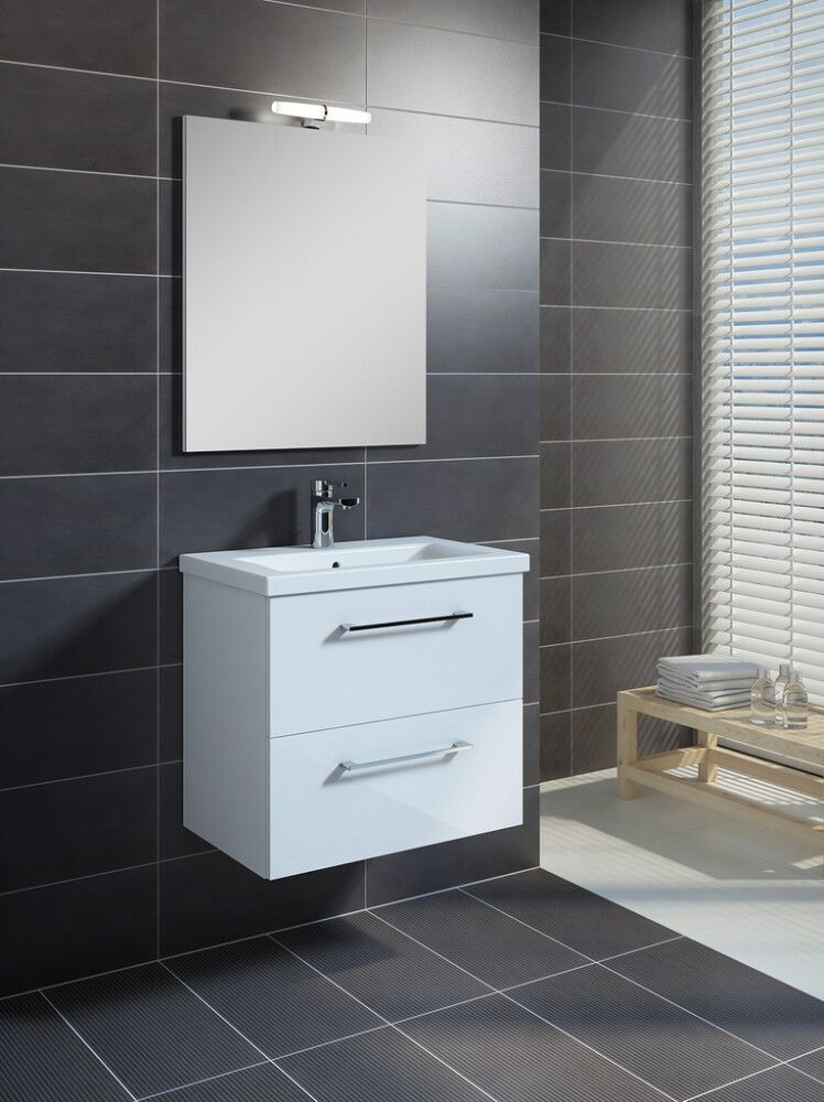 Kalusteryhmä Riva Compact Valkoinen 60 cm