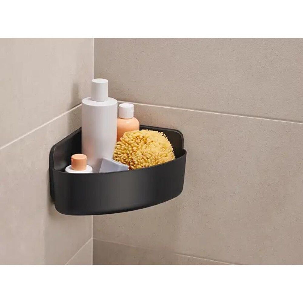 Suihkukori tesa® Lavaa mattamusta S-koko