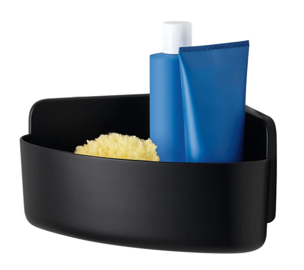 Suihkukori tesa® Lavaa mattamusta M-koko