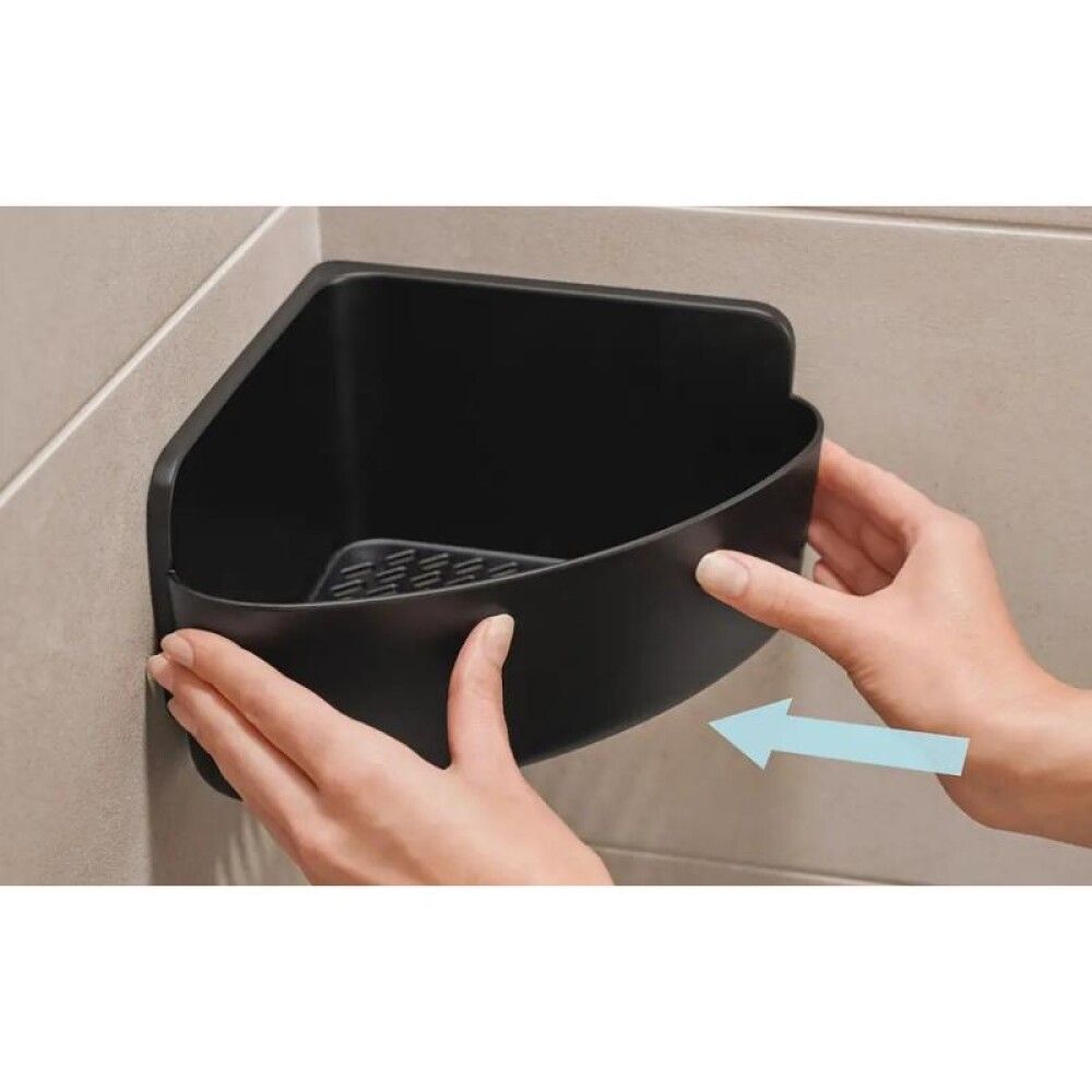 Suihkukori tesa® Lavaa mattamusta M-koko