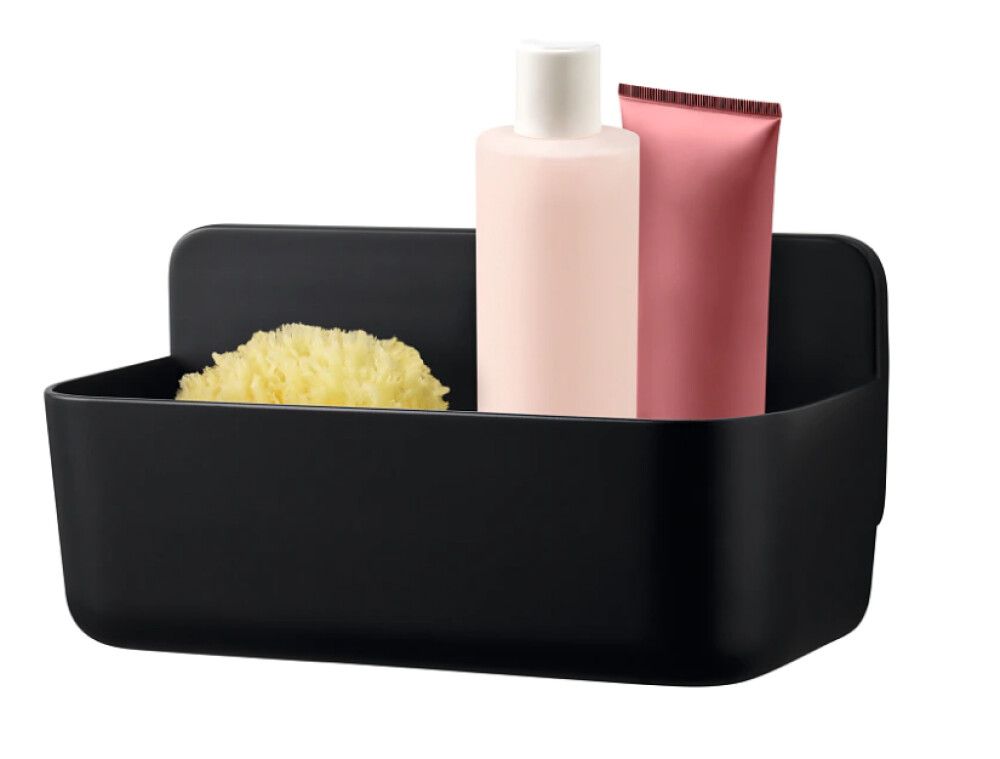 Suihkukori tesa® Lavaa mattamusta M-koko