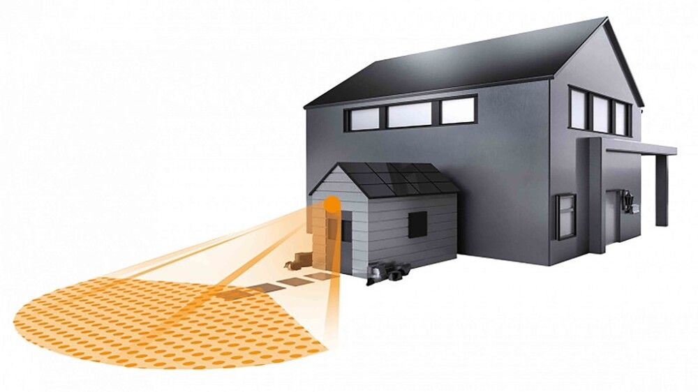 Liiketunnistin Steinel IS1 musta