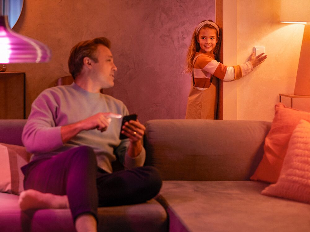 Seinäkytkin Module Philips Hue 2 kpl