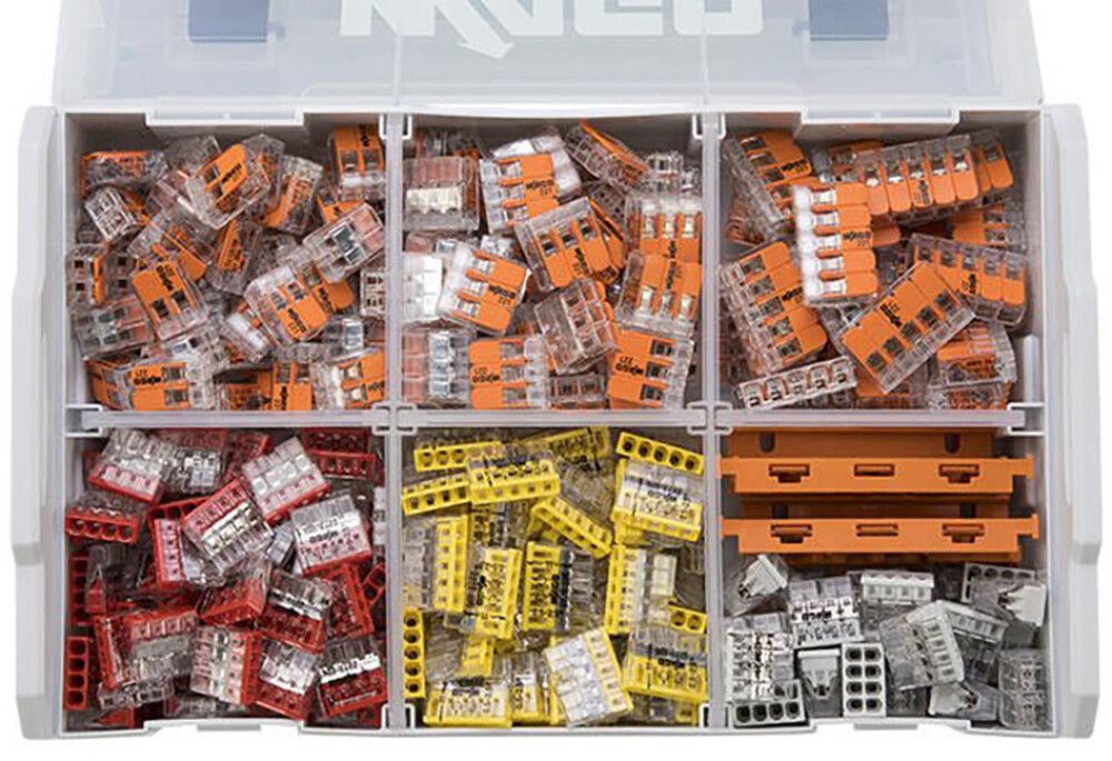 Rasialiitin Wago lajitelma Mini L-Boxx 221 + 2273