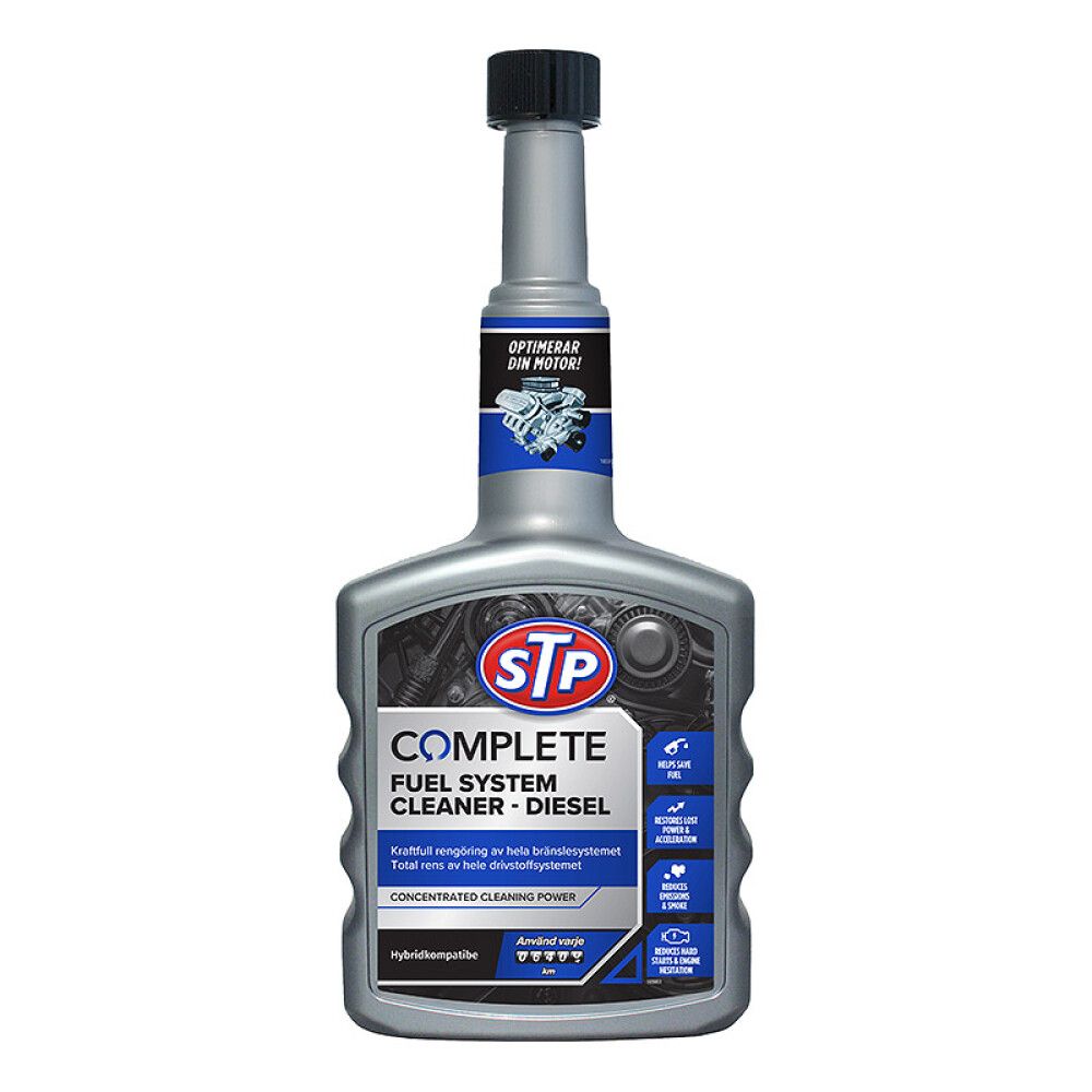 Moottorin puhdistusaine STP Diesel Complete Fuel System Cleaner 400 ml