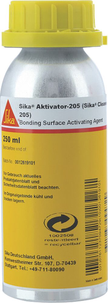 Tartunta-aine Sika Aktivator-205 Läpinäkyvä