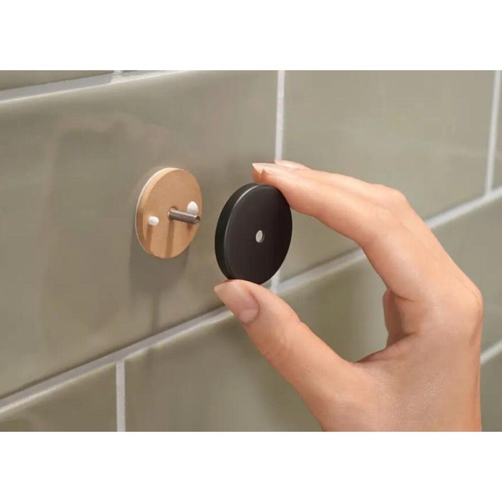 Suihkuhylly tesa® Moon Musta