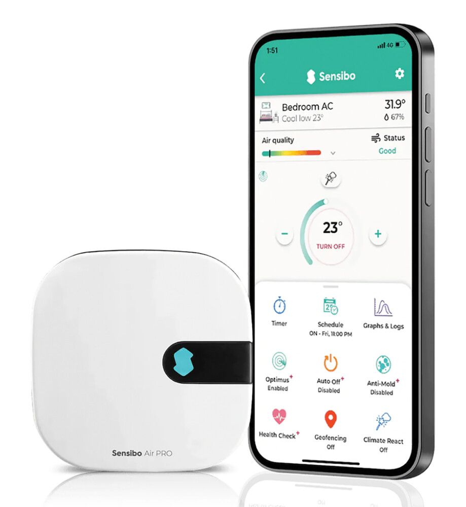 Ilmastointilaitteen etäohjain Sensibo Air Pro