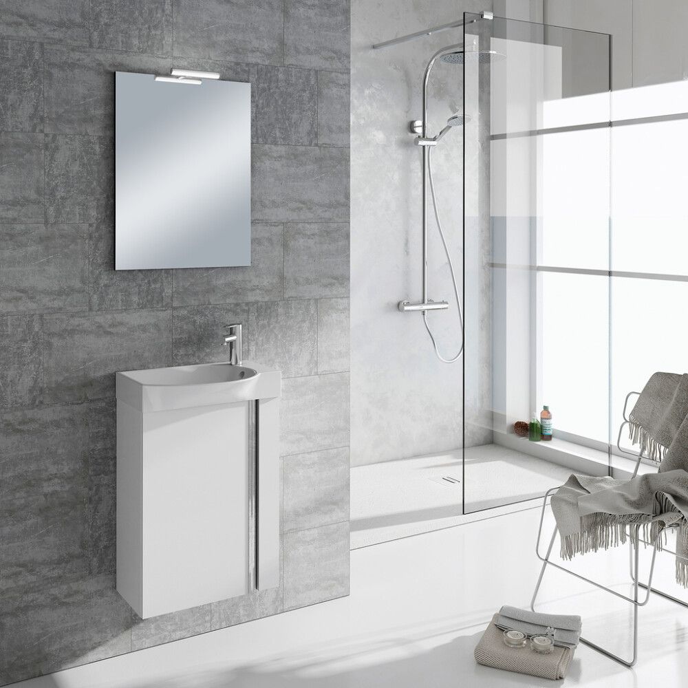 Kalusteryhmä Riva Elegance valkoinen 45 cm