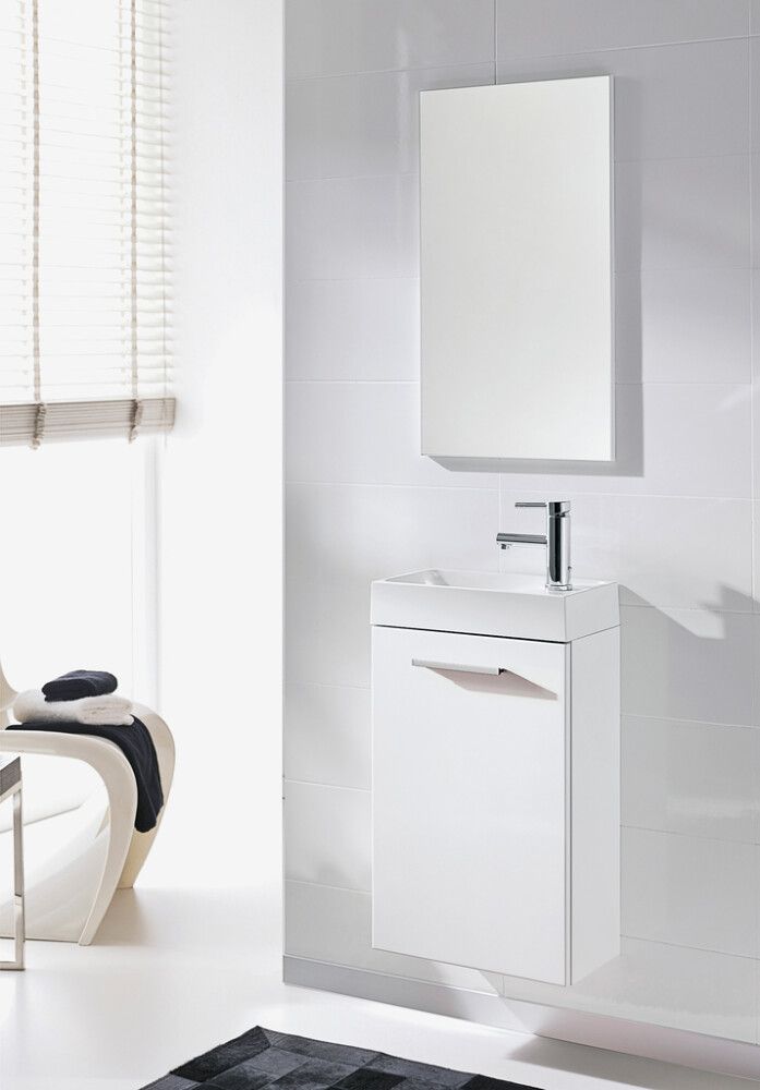 Kalusteryhmä Riva Pocket valkoinen 40 cm