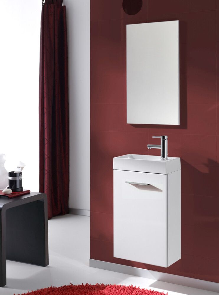 Kalusteryhmä Riva Pocket valkoinen 40 cm