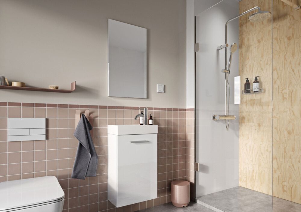 Kalusteryhmä Riva Pocket valkoinen 40 cm