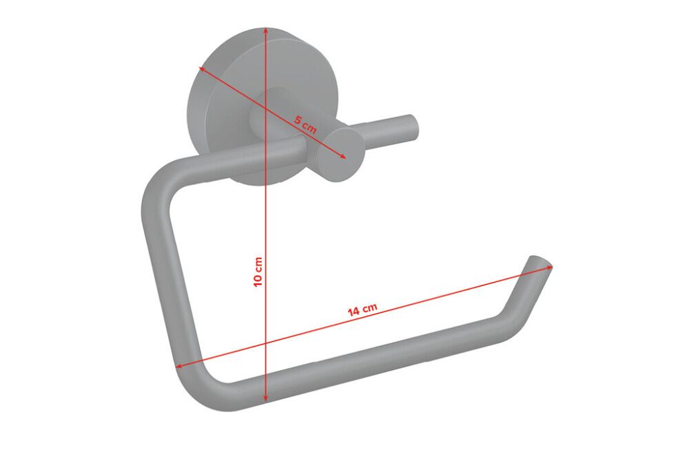 WC-paperiteline tesa® Moon Mattamusta