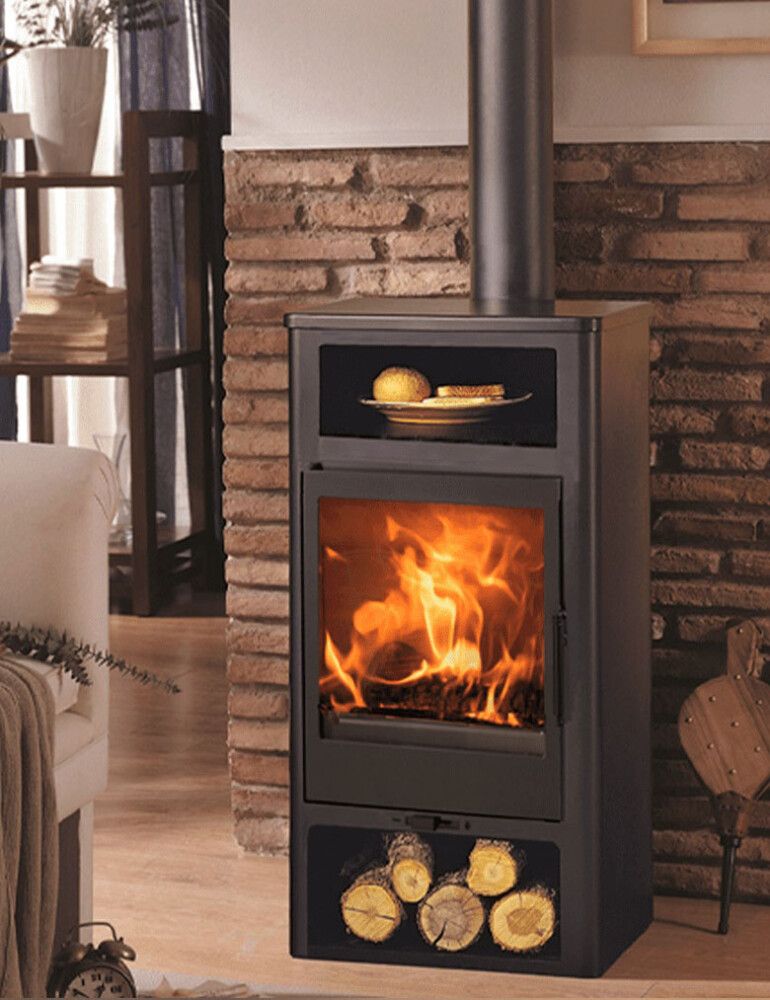 Kevyttakka Panadero Swan musta 43,6 x 44,3 x 86,4 cm