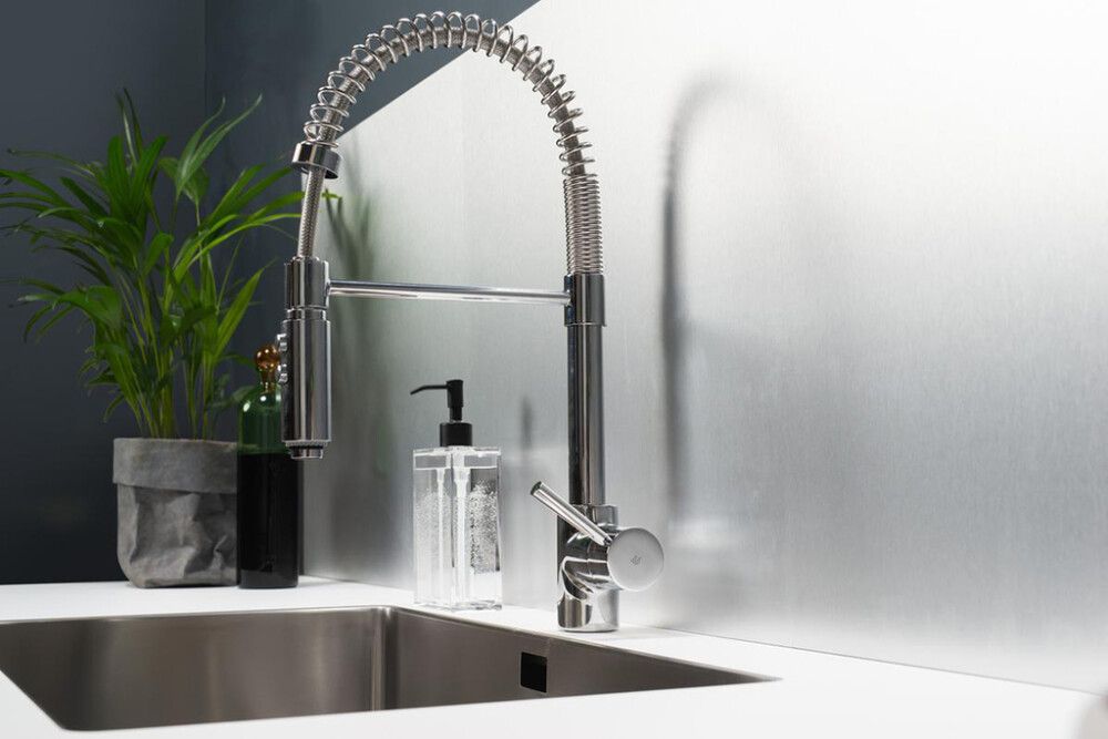 Välitilalevy Fibo Kitchen Board Metal Steel 11 x 600 x 580 mm 2 kpl/pkt