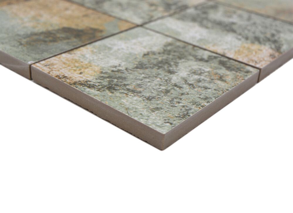 Mosaiikkilaatta CB 95BBG Vihreä/Beige/Ruskea 29 x 29 cm