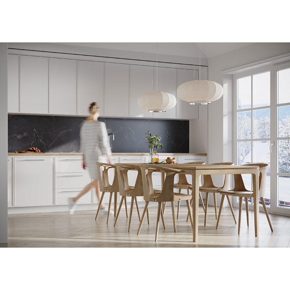 Välitilalevy Fibo Kitchen Board Black Marble 11 x 600 x 580 mm 2 kpl/pkt