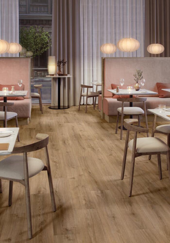 Korkeapainelattia BerryAlloc Original Butterscotch Oak