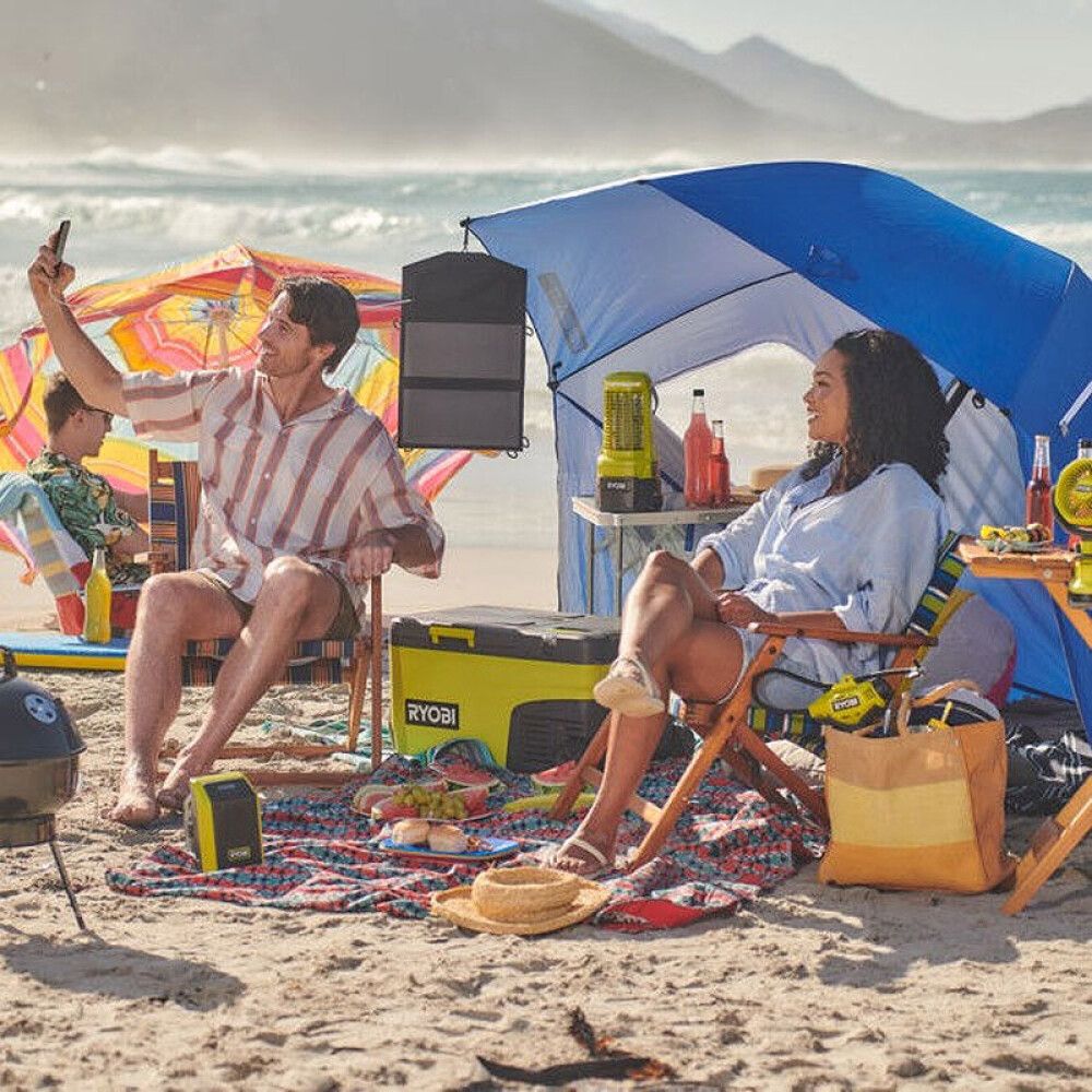 Kannettava aurinkopaneeli Ryobi RYSP14A 2 x 12W USB-A